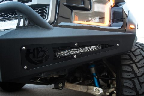 Addictive Desert Designs 17-18 Ford F-150 Raptor HoneyBadger Front Bumper thumbnail 4