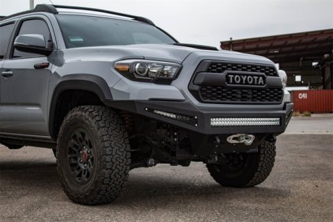 Addictive Desert Designs 16-18 Toyota Tacoma HoneyBadger Front Bumper thumbnail 1