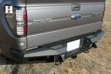 Addictive Desert Designs 10-14 Ford F-150 Raptor HoneyBadger Rear Bumper w/ Tow Hooks thumbnail 1