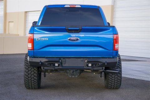 Addictive Desert Designs 15-18 Ford F-150 Stealth Fighter Rear Bumper w/ Backup Sensor Cutout thumbnail 8
