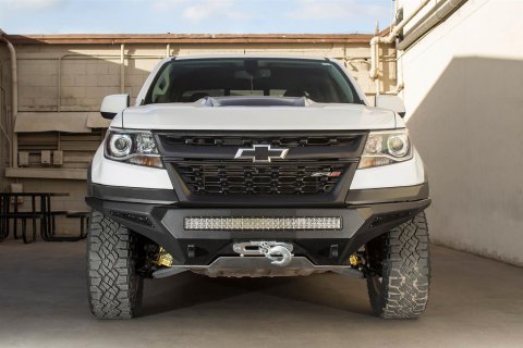 Addictive Desert Designs 17-18 Chevy Colorado Stealth Fighter Front Bumper w/ Winch Mount thumbnail 3