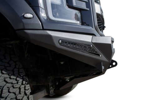 Addictive Desert Designs 17-18 Ford F-150 Raptor Stealth Fighter Front Bumper w/ Winch Mount thumbnail 6