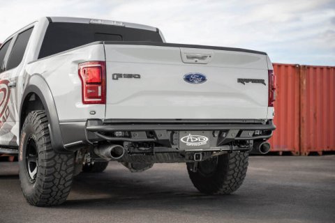 Addictive Desert Designs 17-19 Ford F-150 Raptor PRO Bolt-On Rear Bumper thumbnail 4