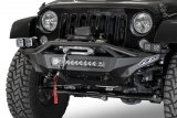 Addictive Desert Designs 07-18 Jeep Wrangler JK Stealth Fighter Front Bumper w/ Winch Mount thumbnail 1