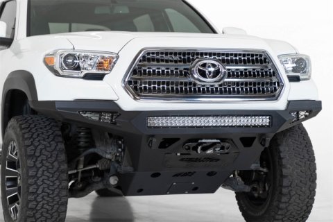 Addictive Desert Designs 16-19 Toyota Tacoma Stealth Fighter Front Bumper w/ Winch Mount thumbnail 5