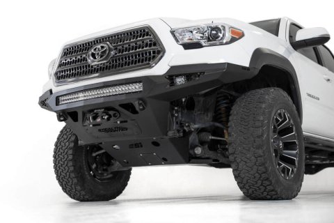 Addictive Desert Designs 16-19 Toyota Tacoma Stealth Fighter Front Bumper w/ Winch Mount thumbnail 9