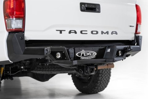 Addictive Desert Designs 16-19 Toyota Tacoma Stealth Fighter Rear Bumper w/ Backup Sensor Cutouts thumbnail 5