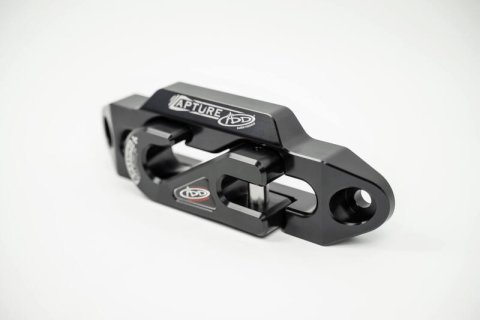 Addictive Desert Designs 1-5/16in Winch Fairlead Plate w/ Recessed Round End Hook - Black thumbnail 3