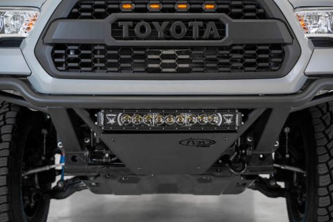 Addictive Desert Designs 16-20 Toyota Tacoma PRO Bolt-On Front Bumper - Hammer Black thumbnail 9