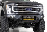 Addictive Desert Designs 17-20 Ford Super Duty Bomber Front Bumper w/ Mounts For 20in Light Bars thumbnail 3