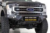 Addictive Desert Designs 17-20 Ford Super Duty Bomber Front Bumper w/ Mounts For 20in Light Bars thumbnail 4