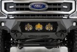 Addictive Desert Designs 17-20 Ford Super Duty Bomber Front Bumper w/ Mounts For 3 Baja Designs LP6s thumbnail 4