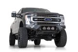 Addictive Desert Designs 17-20 Ford Super Duty Bomber Front Bumper w/ Mounts For 3 Baja Designs LP6s thumbnail 6