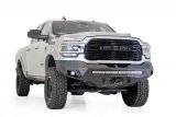 Addictive Desert Designs 19-20 RAM 2500/3500 Hammer Black Stealth Fighter Front Bumper thumbnail 4