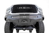 Addictive Desert Designs 19-20 RAM 2500/3500 Hammer Black Stealth Fighter Front Bumper thumbnail 8