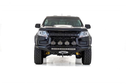 Addictive Desert Designs 2021 Chevy Colorado ZR2 Stealth Fighter Front Bumper thumbnail 3