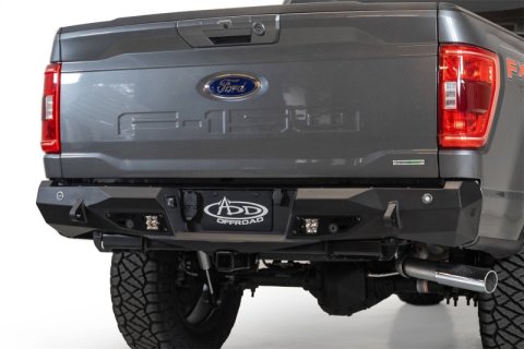 Addictive Desert Designs 2021 Ford F-150 Stealth Fighter Rear Bumper w/ Back up Sensors thumbnail 2