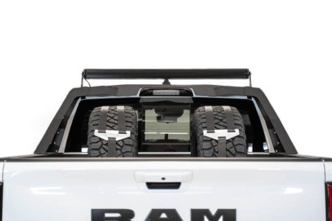 Addictive Desert Designs 2021 Dodge Ram 1500 TRX Stealth Fighter Chase Rack - Hammer Black thumbnail 7