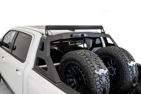 Addictive Desert Designs 2021 Dodge Ram 1500 TRX Stealth Fighter Chase Rack - Hammer Black thumbnail 9