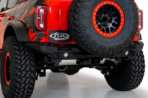 Addictive Desert Designs 21-22 Ford Bronco Stealth Fighter Rear Bumper thumbnail 1