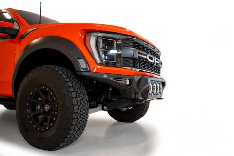 Addictive Desert Designs 2021+ Ford Raptor Bomber Front Bumper w/ 4 Rigid 360 6in Light Mounts thumbnail 8