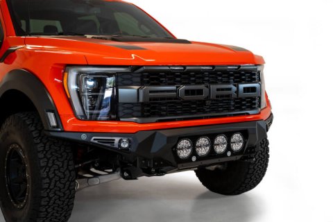 Addictive Desert Designs 2021+ Ford Raptor Bomber Front Bumper w/ 4 Rigid 360 6in Light Mounts thumbnail 9