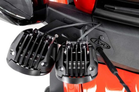 Addictive Desert Designs21-23 Ford Bronco/Raptor Dual Ditch Light Brackets thumbnail 1