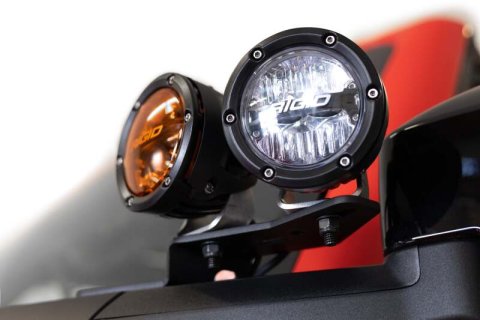 Addictive Desert Designs21-23 Ford Bronco/Raptor Dual Ditch Light Brackets thumbnail 8
