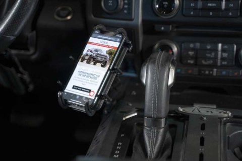 Addictive Desert Designs15-20 Ford F-150 / 17-20 Ford Raptor Center Console Molle Panels - Bridge thumbnail 5