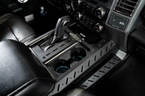 Addictive Desert Designs15-20 Ford F-150 / 15-20 Ford Raptor Center Console Molle - Side Panels thumbnail 4