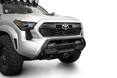 Addictive Desert Designs2024+ Toyota Tacoma Stealth Center Mount Winch Front Bumper w/ Top Hoop thumbnail 1