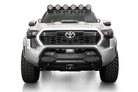 Addictive Desert Designs2024+ Toyota Tacoma Stealth Center Mount Winch Front Bumper w/ Top Hoop thumbnail 2