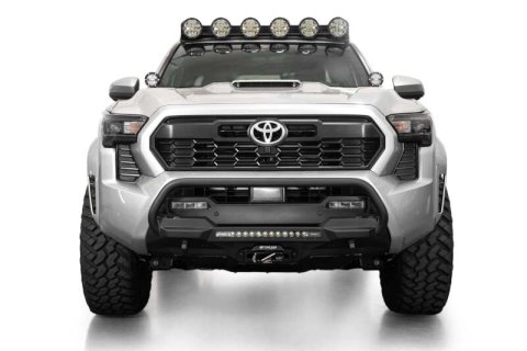 Addictive Desert Designs2024+ Toyota Tacoma Stealth Center Mount Winch Front Bumper w/ Top Hoop thumbnail 4