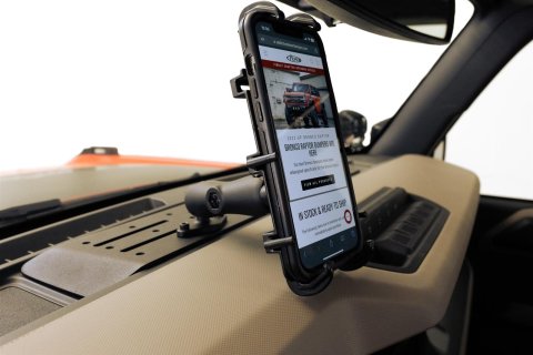 Addictive Desert Designs21-23 Ford Bronco & Bronco Raptor Digital Device Dash Mount thumbnail 6