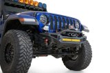 Addictive Desert Designs 18-23 Jeep JL/JT Rock Fighter Front License Plate Mount thumbnail 1