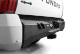 Addictive Desert Designs 2022+ Toyota Tundra Black Label Rr Bumper - Hammer Blk w/ Satin Blk Panels thumbnail 2