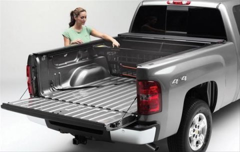 Roll-N-Lock 07-13 Chevy Silverado/Sierra LB 96-1/4in Cargo Manager thumbnail 4