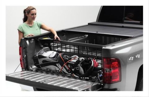 Roll-N-Lock 07-13 Chevy Silverado/Sierra XSB 67-3/4in Cargo Manager thumbnail 3