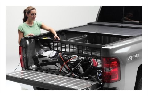 Roll-N-Lock 14-18 Chevy Silverado/Sierra 1500 SB 77-3/8in Cargo Manager thumbnail 3