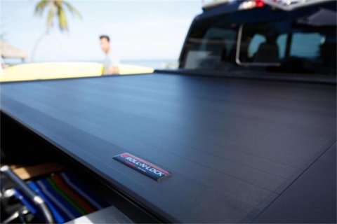 Roll-N-Lock E-Series Retractable Tonneau Covers RC226E Cover, E-Series, Retractable, Aluminum, Black Powdercoat, Chevy, GMC, 6.75 ft. Truck Bed Length, Each thumbnail 4