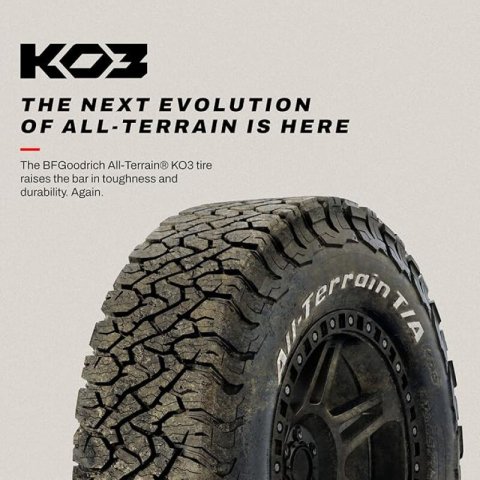 BFGoodrich All Terrain T/A KO3 LT275/65R20 126/123S thumbnail 6