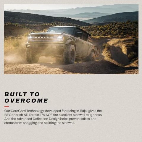 BFGoodrich All Terrain T/A KO3 LT305/70R17 128S thumbnail 4
