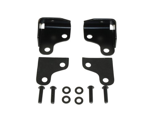 Kentrol 07-18 Jeep Wrangler JK Windshield Light Mount - Powdercoat Black thumbnail 2