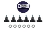 Kentrol 03-17 Jeep Wrangler TJ/JK Hardtop Screws - Textured Black thumbnail 2