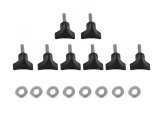 Kentrol 1997 Jeep Wrangler TJ-02 Hardtop Screws - Textured Black thumbnail 2
