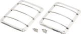 Kentrol 07-18 Jeep Wrangler JK Taillight Guard Pair - Polished Silver thumbnail 1