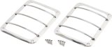 Kentrol 07-18 Jeep Wrangler JK Taillight Guard Pair - Polished Silver thumbnail 2