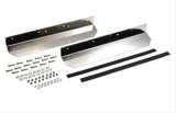 Kentrol 87-95 Jeep Wrangler YJ Step Cover Inlay Pair - Polished Silver thumbnail 1
