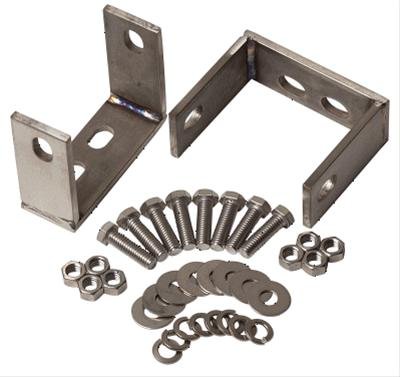 Kentrol 87-95 Jeep Wrangler YJ Rear Bumper Brackets Pair - Polished Silver thumbnail 1