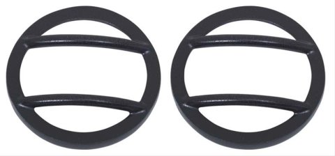 Kentrol 07-18 Jeep Wrangler JK Side Marker Covers Plastic - Textured Black thumbnail 1